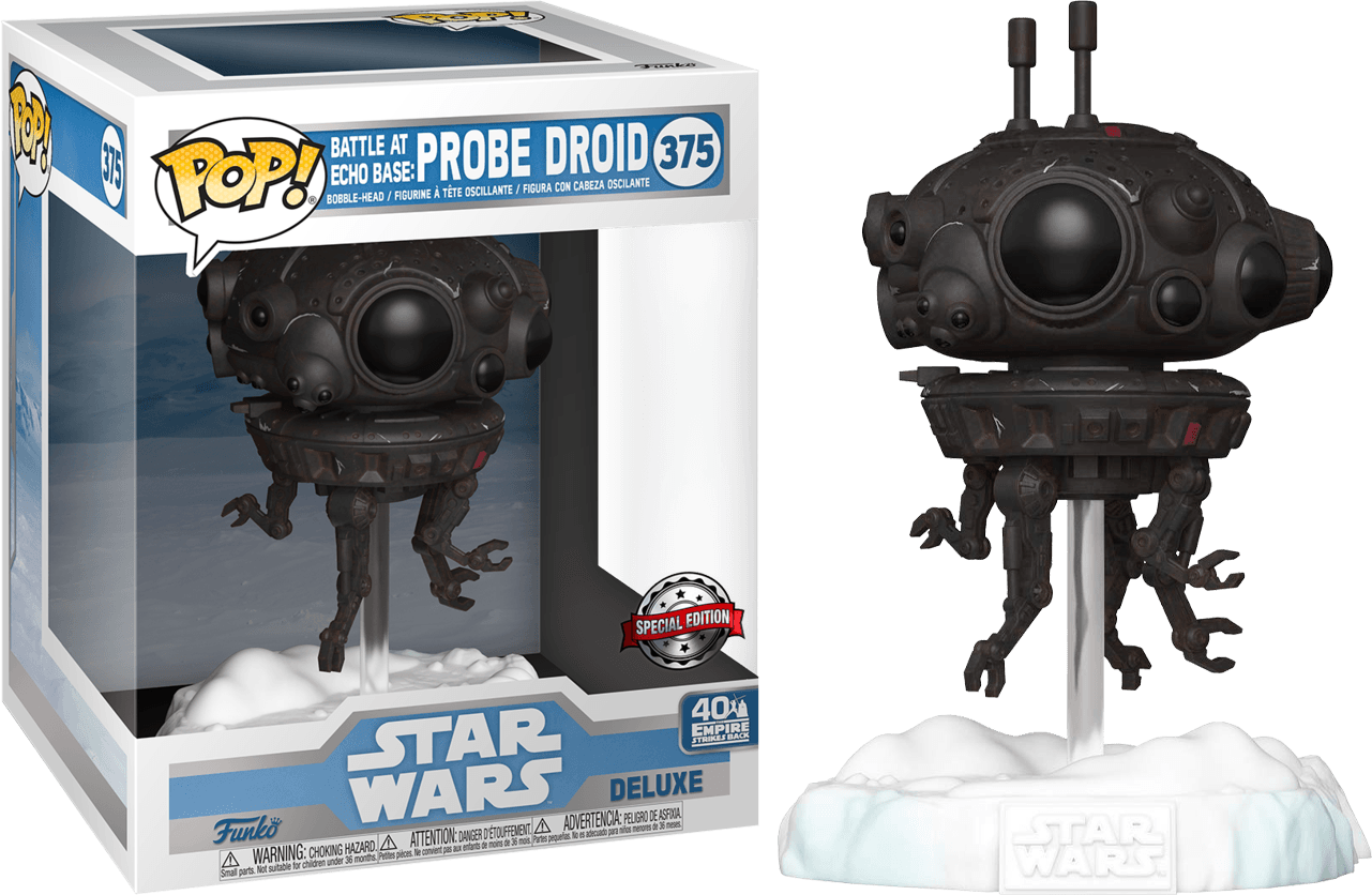 FUN46682 Star Wars - Probe Droid 6" US Exclusive Pop! Deluxe Diorama [RS] - Funko - Titan Pop Culture