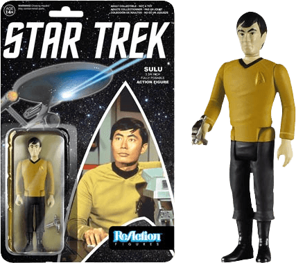 FUN4685 Star Trek - Sulu ReAction Figure - Funko - Titan Pop Culture