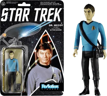 FUN4688 Star Trek - Bones ReAction Figure - Funko - Titan Pop Culture