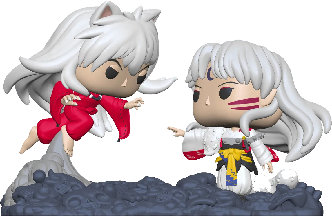 FUN47091 InuYasha - Inuyasha Vs Sesshomaru Anime Moment Pop! Vinyl - Funko - Titan Pop Culture