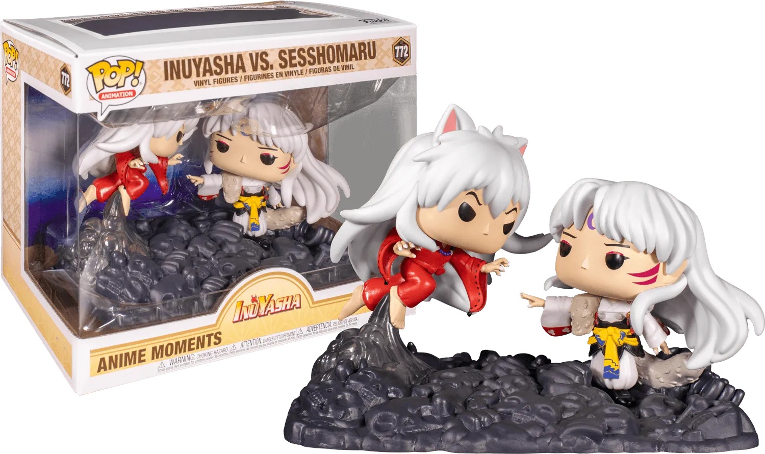 FUN47091 InuYasha - Inuyasha Vs Sesshomaru Anime Moment Pop! Vinyl - Funko - Titan Pop Culture