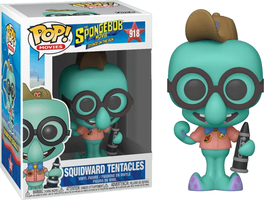 FUN47164 SpongeBob SquarePants - Squidward (movie) Pop! Vinyl - Funko TBA - Titan Pop Culture