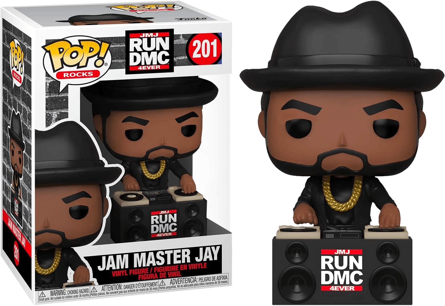 FUN47166 Run DMC - Jam Master Jay Pop! Vinyl - Funko - Titan Pop Culture