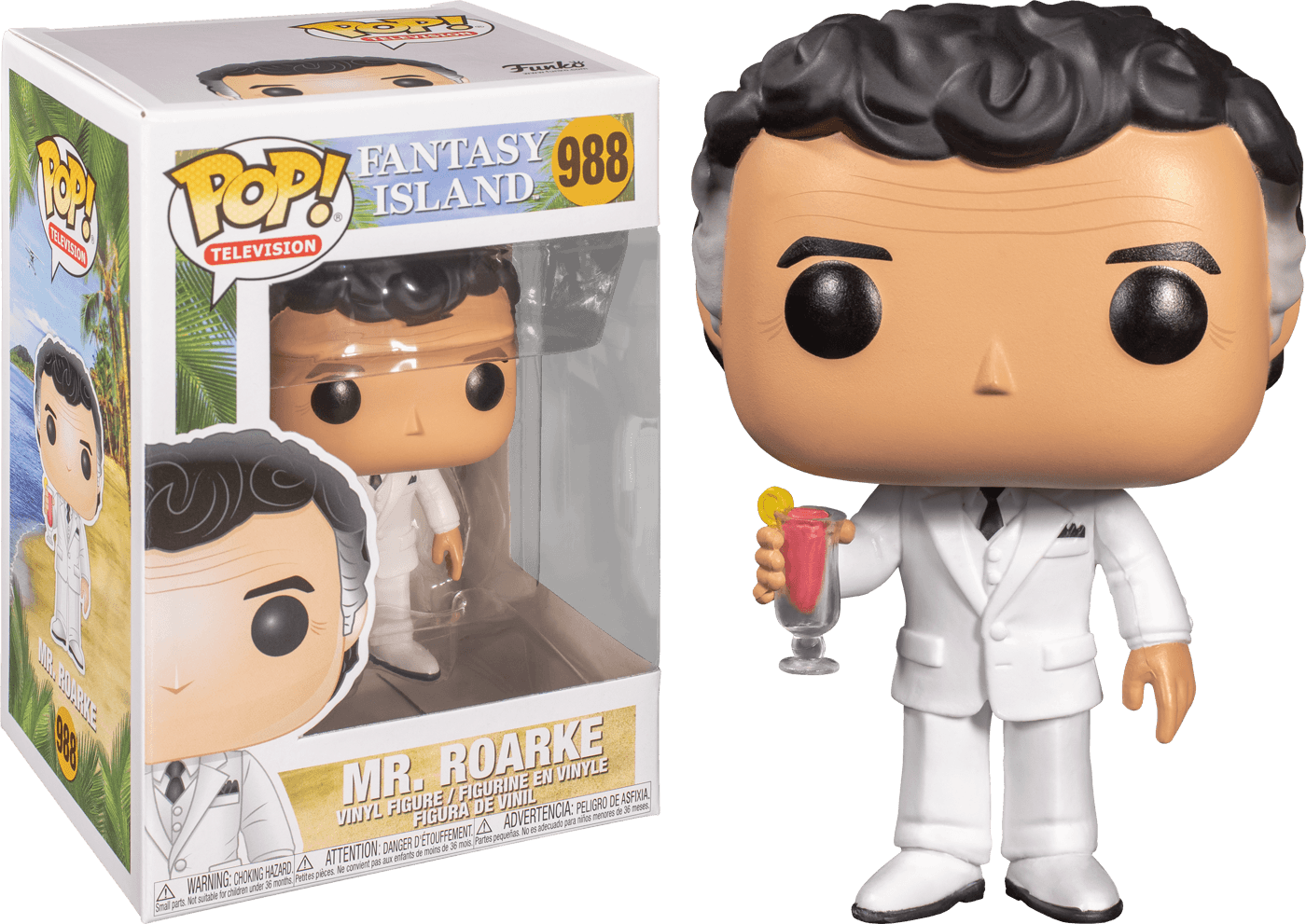 FUN47171 Fantasy Island - Mr Roarke Pop! Vinyl - Funko - Titan Pop Culture