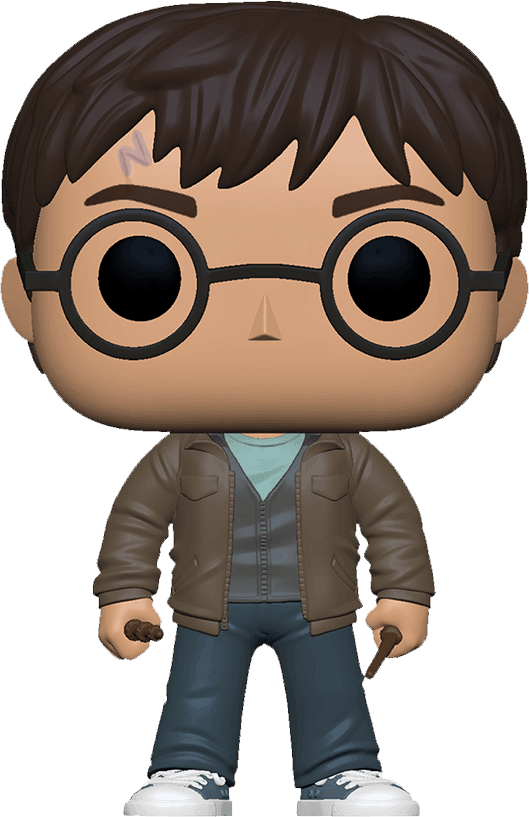 FUN47345 Harry Potter - Harry with Two Wands US Exclusive Pop! Vinyl [RS] - Funko - Titan Pop Culture