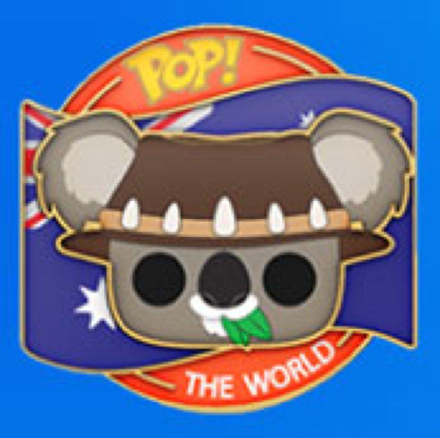 FUN47565 Funko Around the World - Ozzy Koala (Australia) Pop! Vinyl with Pin [RS] - Funko - Titan Pop Culture