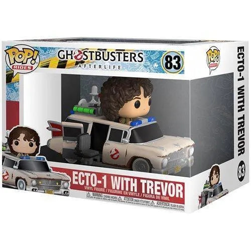 FUN47679 Ghostbusters: Afterlife - Ecto-1 with Trevor Pop! Ride - Funko - Titan Pop Culture