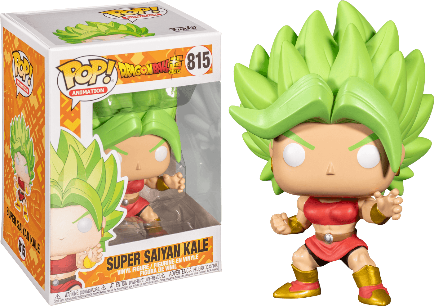 FUN47685 Dragon Ball Super - Super Saiyan Kale Pop! Vinyl - Funko - Titan Pop Culture