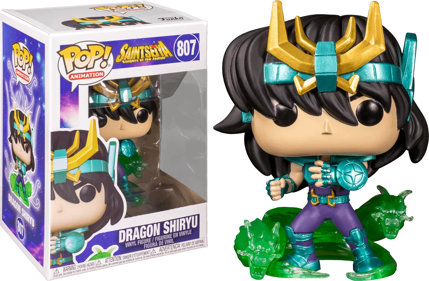 FUN47689 Saint Seiya - Dragon Shiryu Pop! Vinyl - Funko - Titan Pop Culture