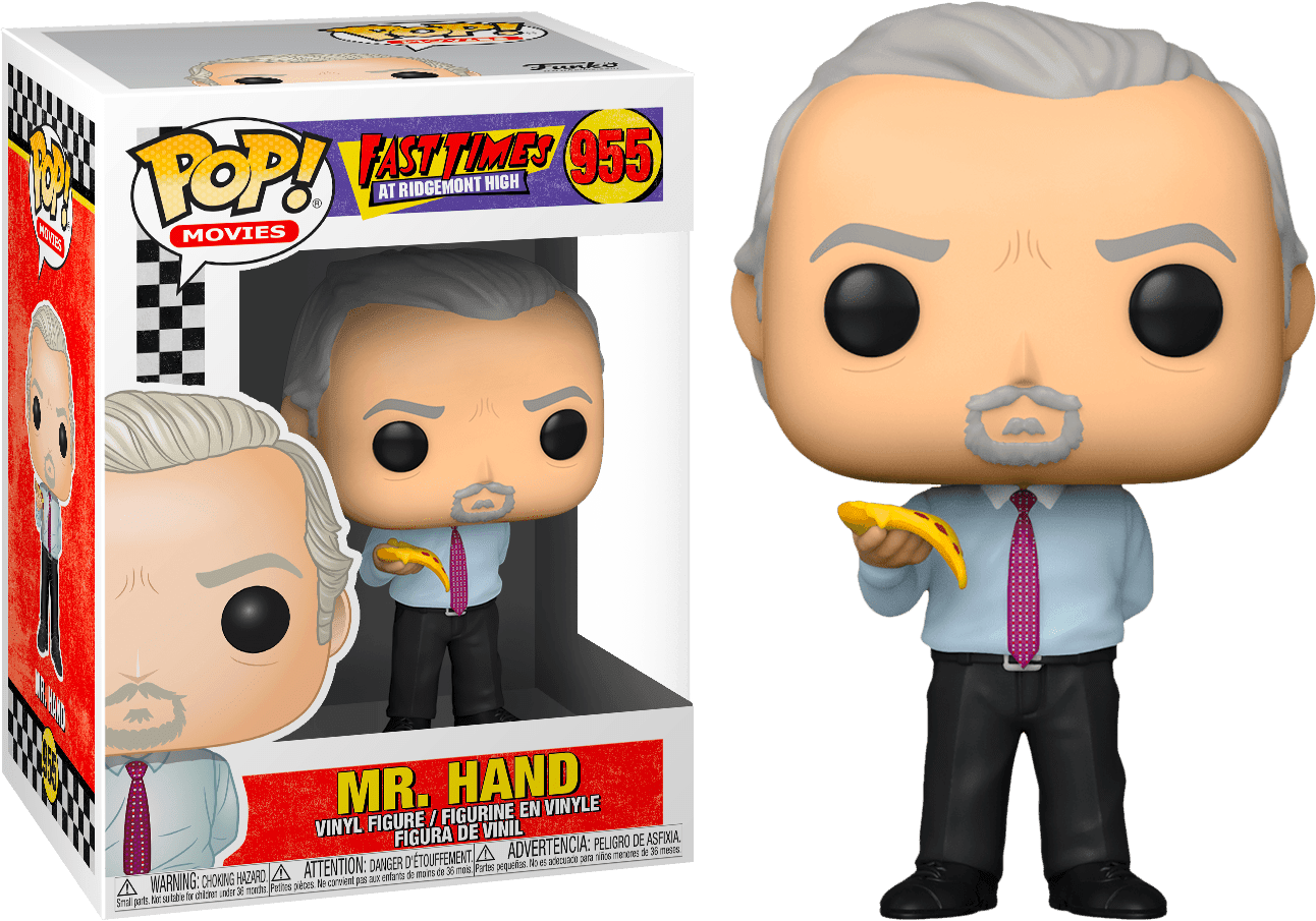 FUN47700 Fast Times at Ridgemont High - Mr Hand with Pizza Pop! Vinyl - Funko - Titan Pop Culture