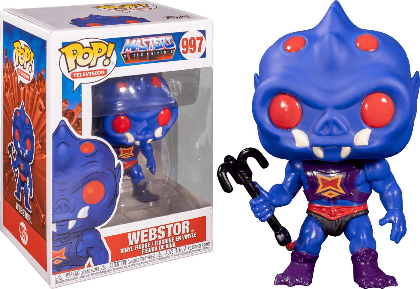 FUN47751 Masters of the Universe - Webstor Pop! Vinyl - Funko - Titan Pop Culture