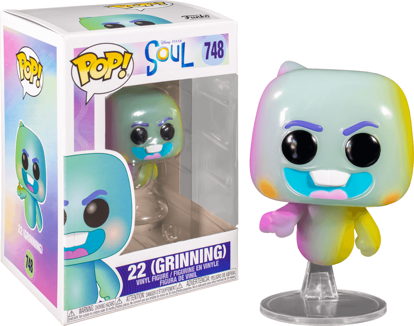 FUN47948 Soul - 22 Grinning Pop! Vinyl - Funko - Titan Pop Culture