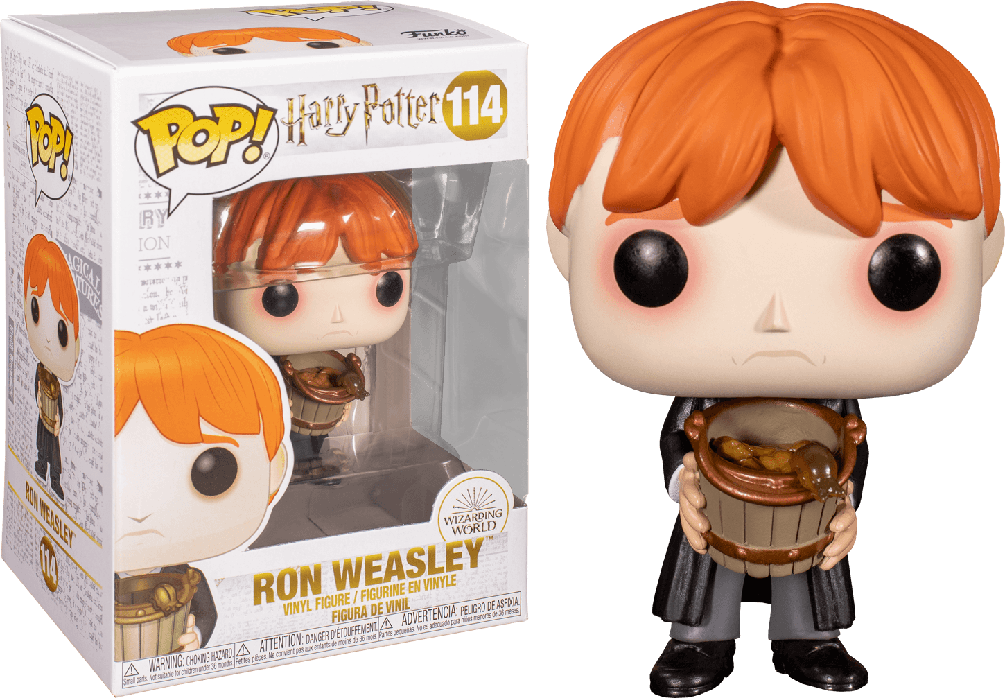 FUN48066 Harry Potter - Ron with Puking Slugs Pop! Vinyl - Funko - Titan Pop Culture