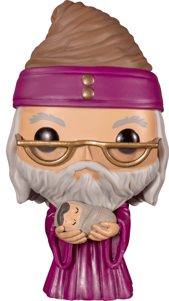 FUN48067 Harry Potter - Dumbledore with Baby Harry Pop! Vinyl - Funko TBA - Titan Pop Culture