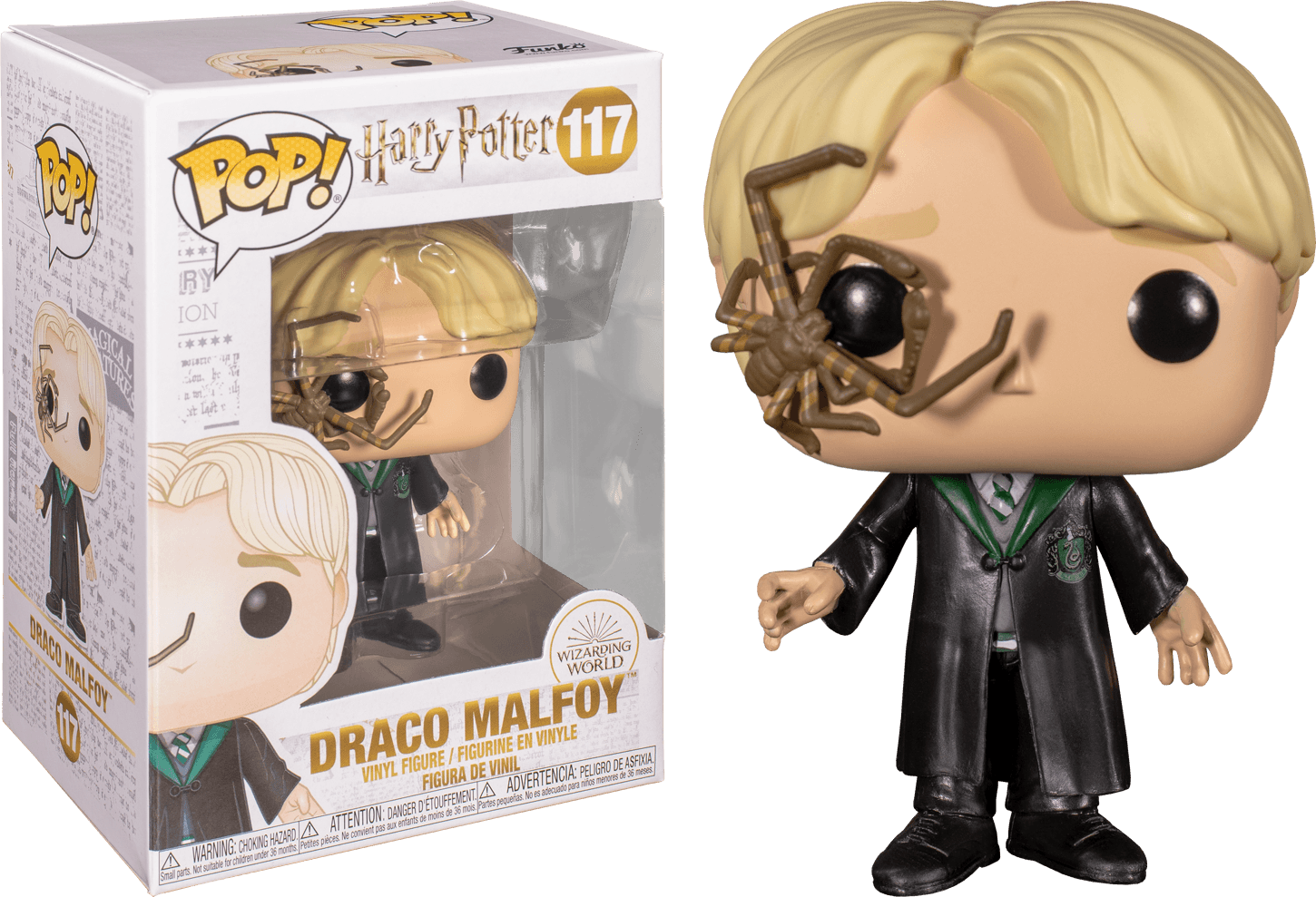 FUN48069 Harry Potter - Malfoy with Whip Spider Pop! Vinyl - Funko - Titan Pop Culture