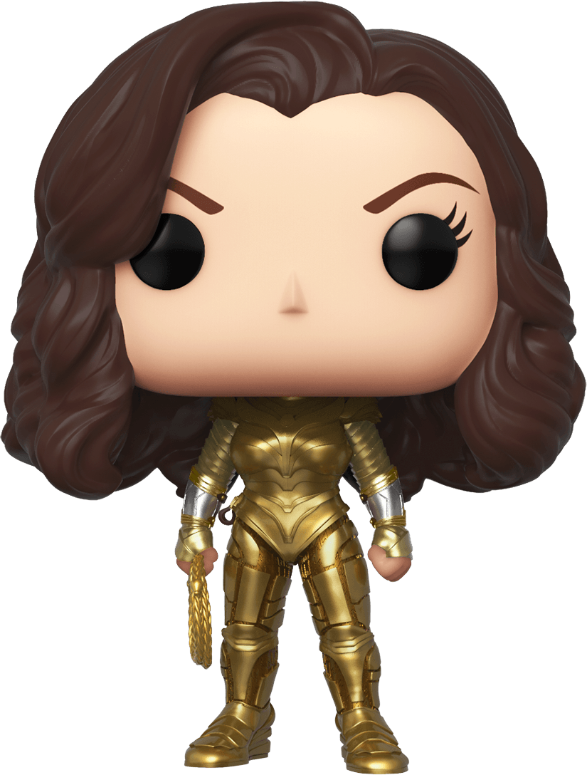 FUN48220 Wonder Woman: 1984 - Wonder Woman Gold No Wings US Exclusive Pop! Vinyl [RS] - Funko - Titan Pop Culture