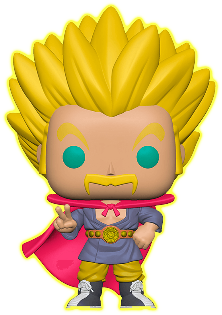 FUN48280 Dragon Ball Super - Super Saiyan Hercule Glow US Exclusive Pop! Vinyl - Funko - Titan Pop Culture