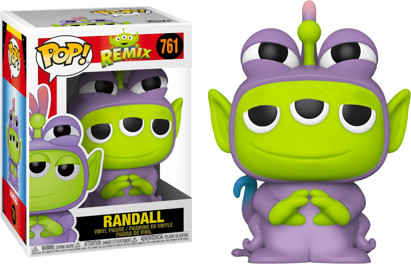 FUN48365 Pixar - Alien Remix Randall Pop! Vinyl - Funko - Titan Pop Culture