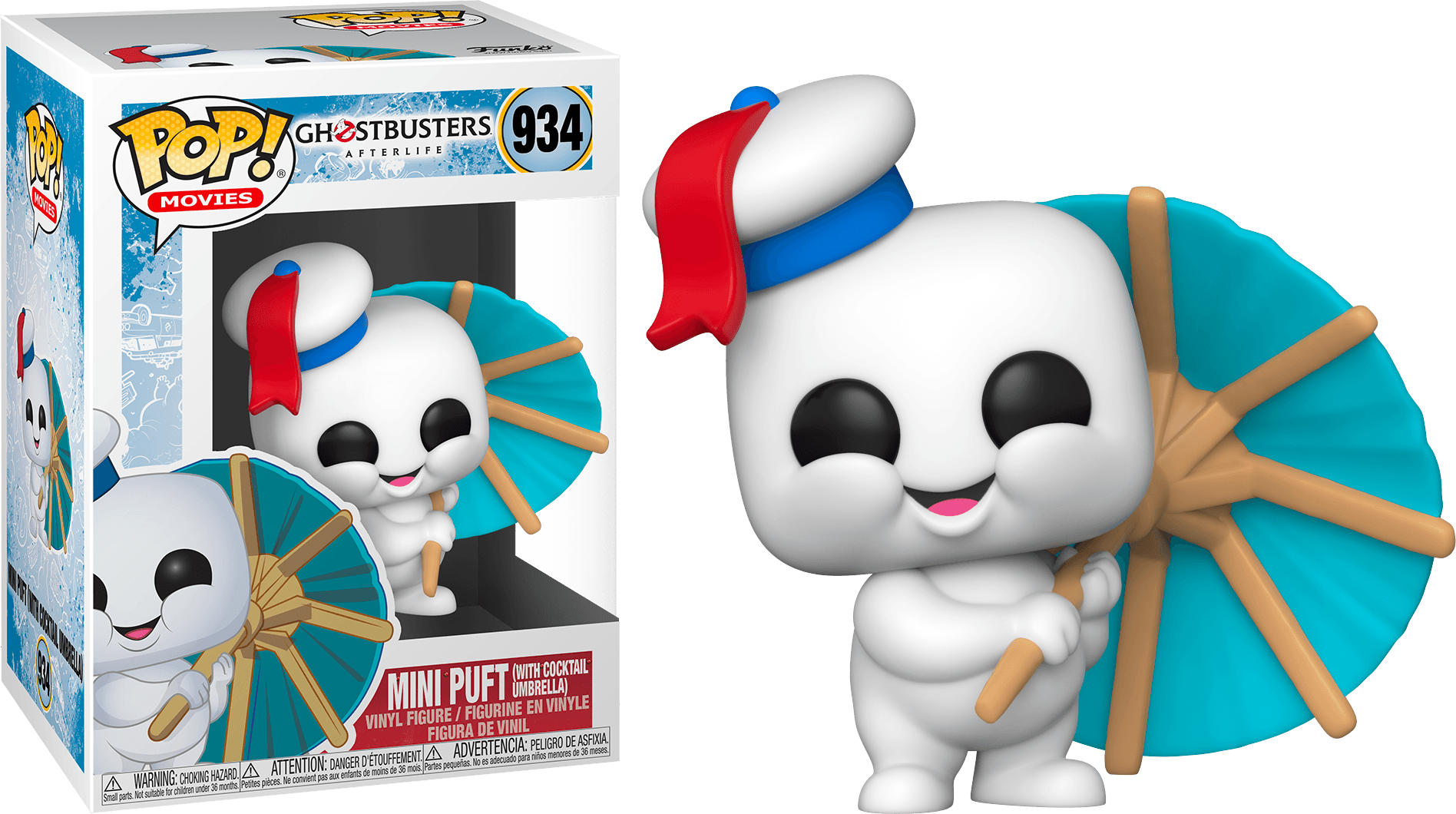 FUN48490 Ghostbusters: Afterlife - Mini Puft Umbrella Pop! Vinyl - Funko - Titan Pop Culture