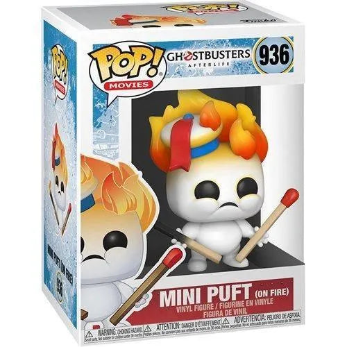 FUN48492 Ghostbusters: Afterlife - Mini Puft on Fire Pop! Vinyl - Funko - Titan Pop Culture