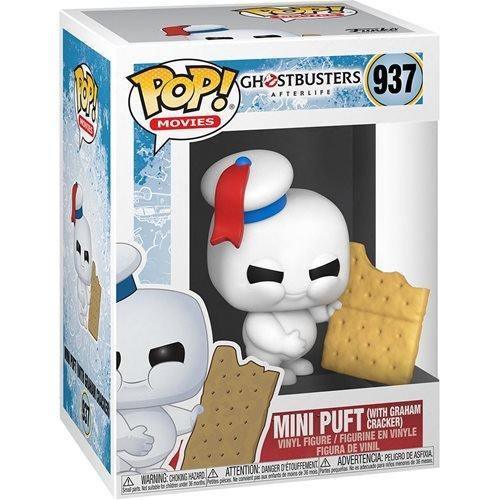 FUN48494 Ghostbusters: Afterlife - Mini Puft with Cracker Pop! Vinyl - Funko - Titan Pop Culture