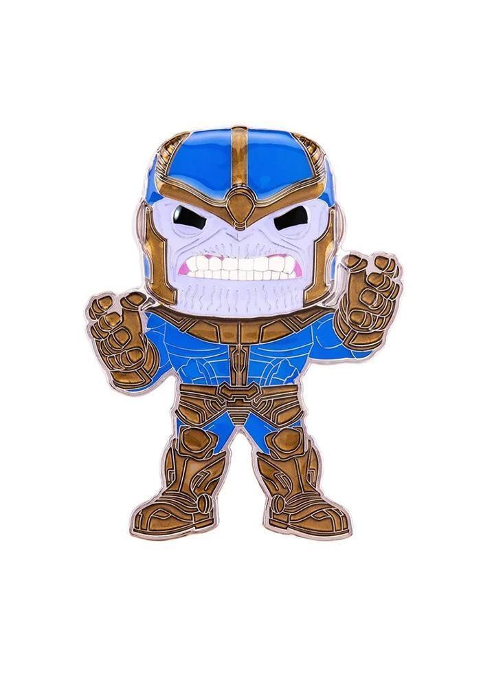 FUN48558 Marvel Comics - 4" Pop! Enamel Pin Thanos - Funko - Titan Pop Culture