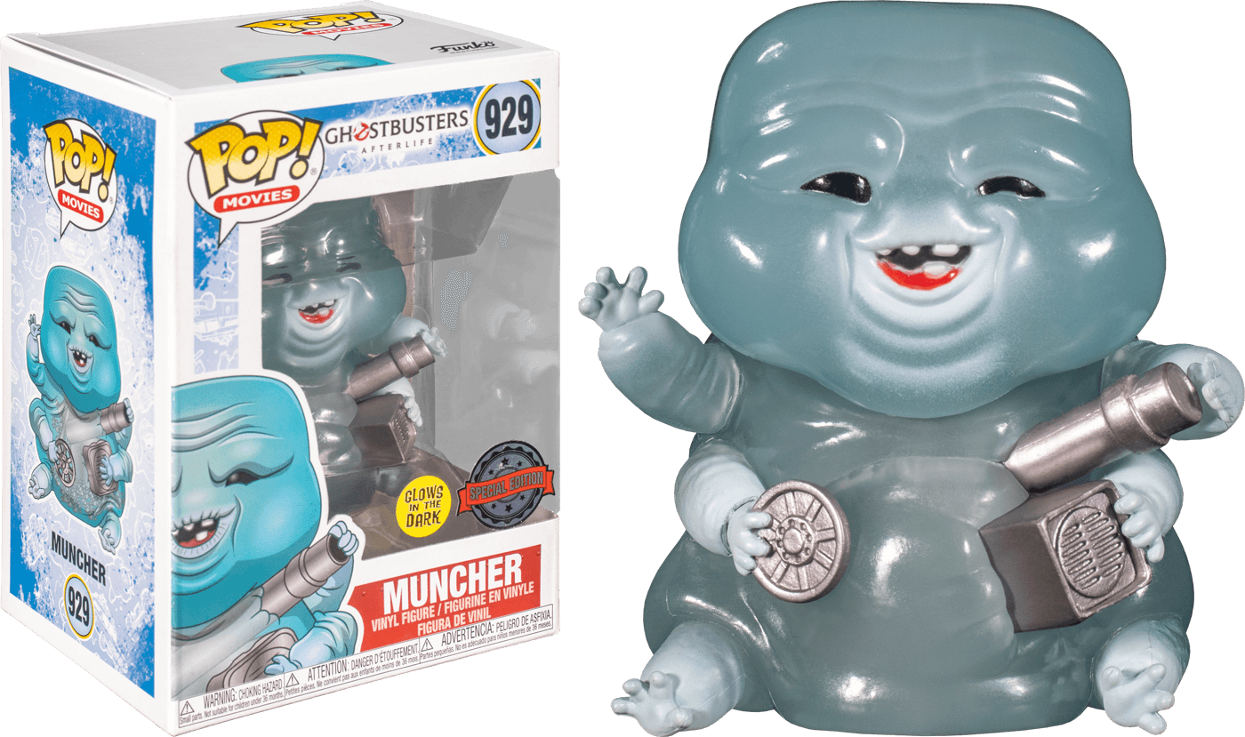 FUN48581 Ghostbusters: Afterlife - Muncher Glow in the Dark Pop! Vinyl RS - Funko - Titan Pop Culture