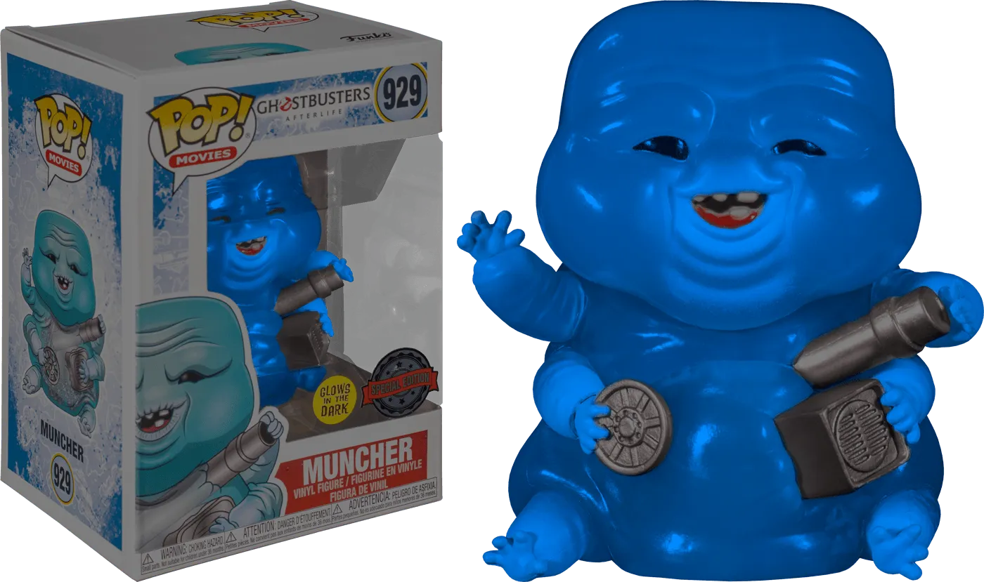 FUN48581 Ghostbusters: Afterlife - Muncher Glow in the Dark Pop! Vinyl RS - Funko - Titan Pop Culture