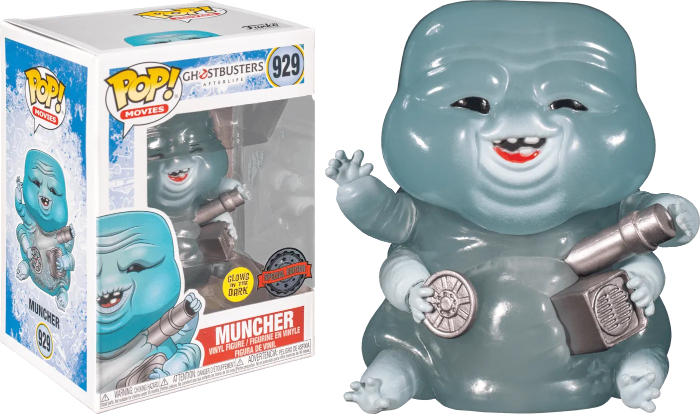 FUN48581 Ghostbusters: Afterlife - Muncher Glow in the Dark Pop! Vinyl RS - Funko - Titan Pop Culture