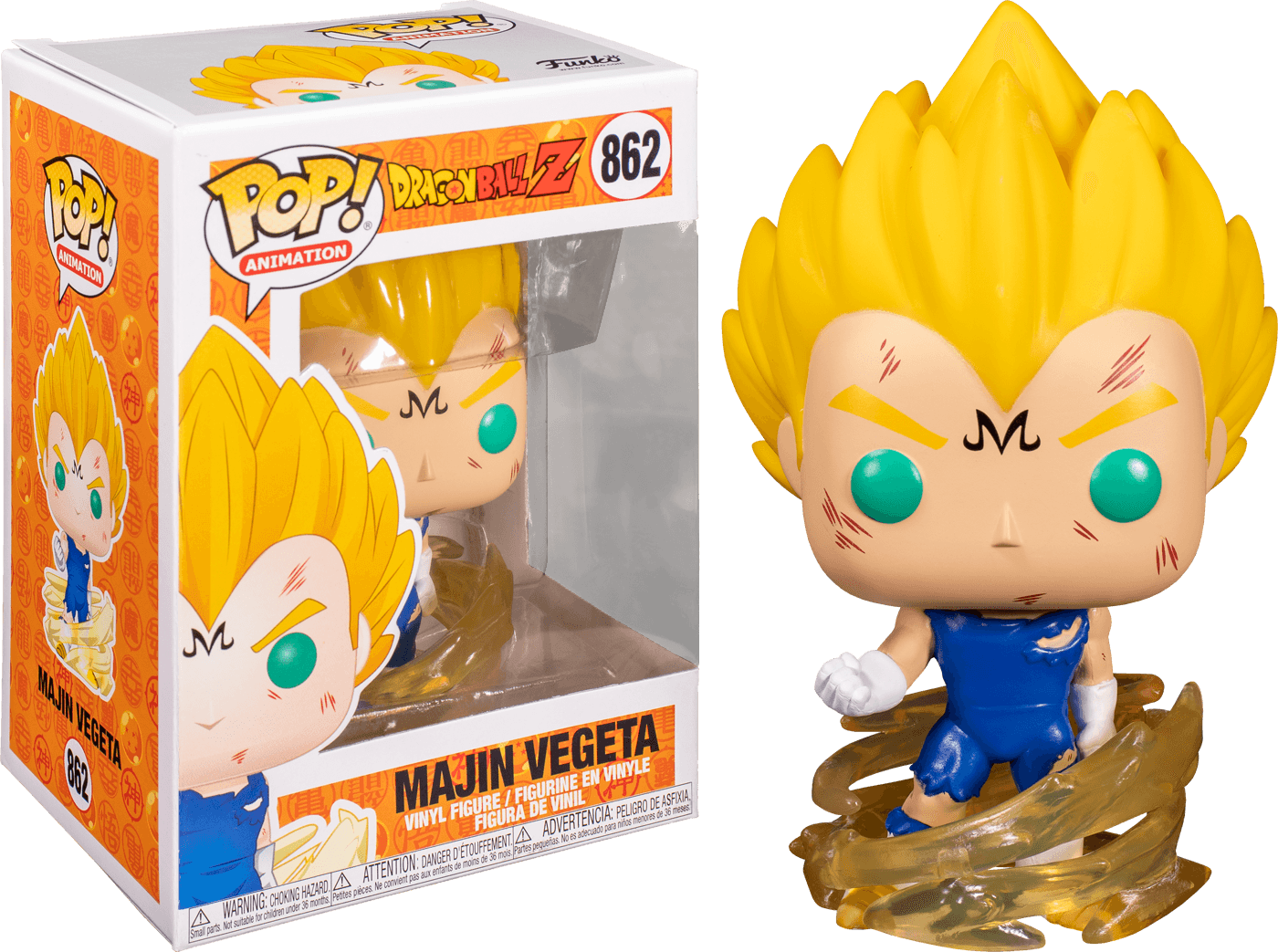 FUN48603 Dragon Ball Z - Majin Vegeta Pop! Vinyl - Funko - Titan Pop Culture