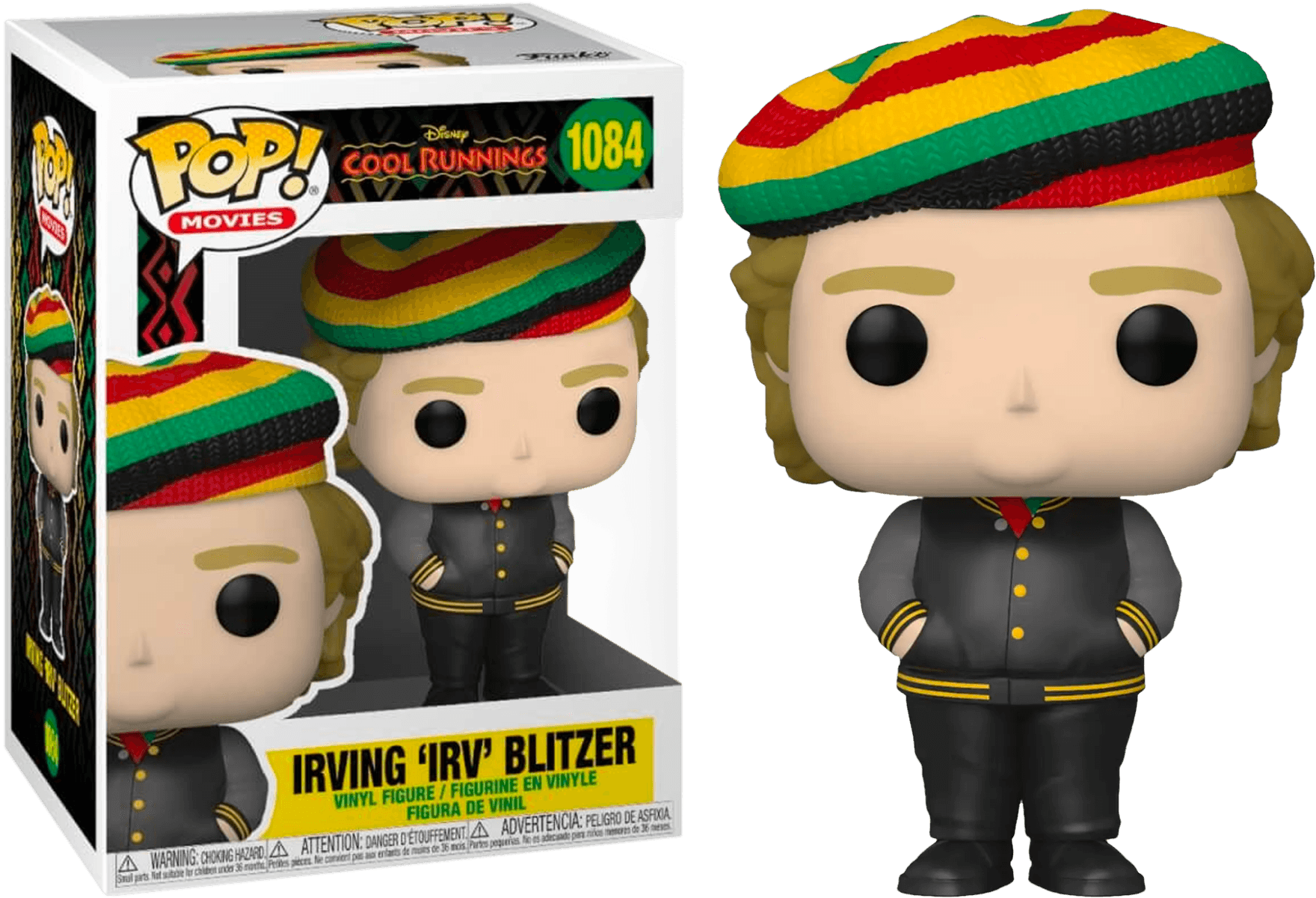 FUN48674 Cool Runnings - Irving "Irv" Blitzer Pop! Vinyl - Funko - Titan Pop Culture