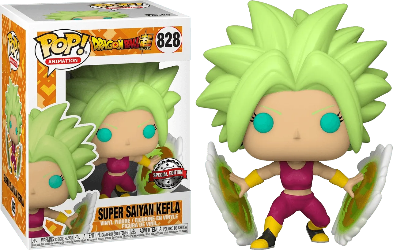 FUN48704 Dragon Ball Super - Super Saiyan Kefla US Exclusive Pop! Vinyl [RS] - Funko - Titan Pop Culture