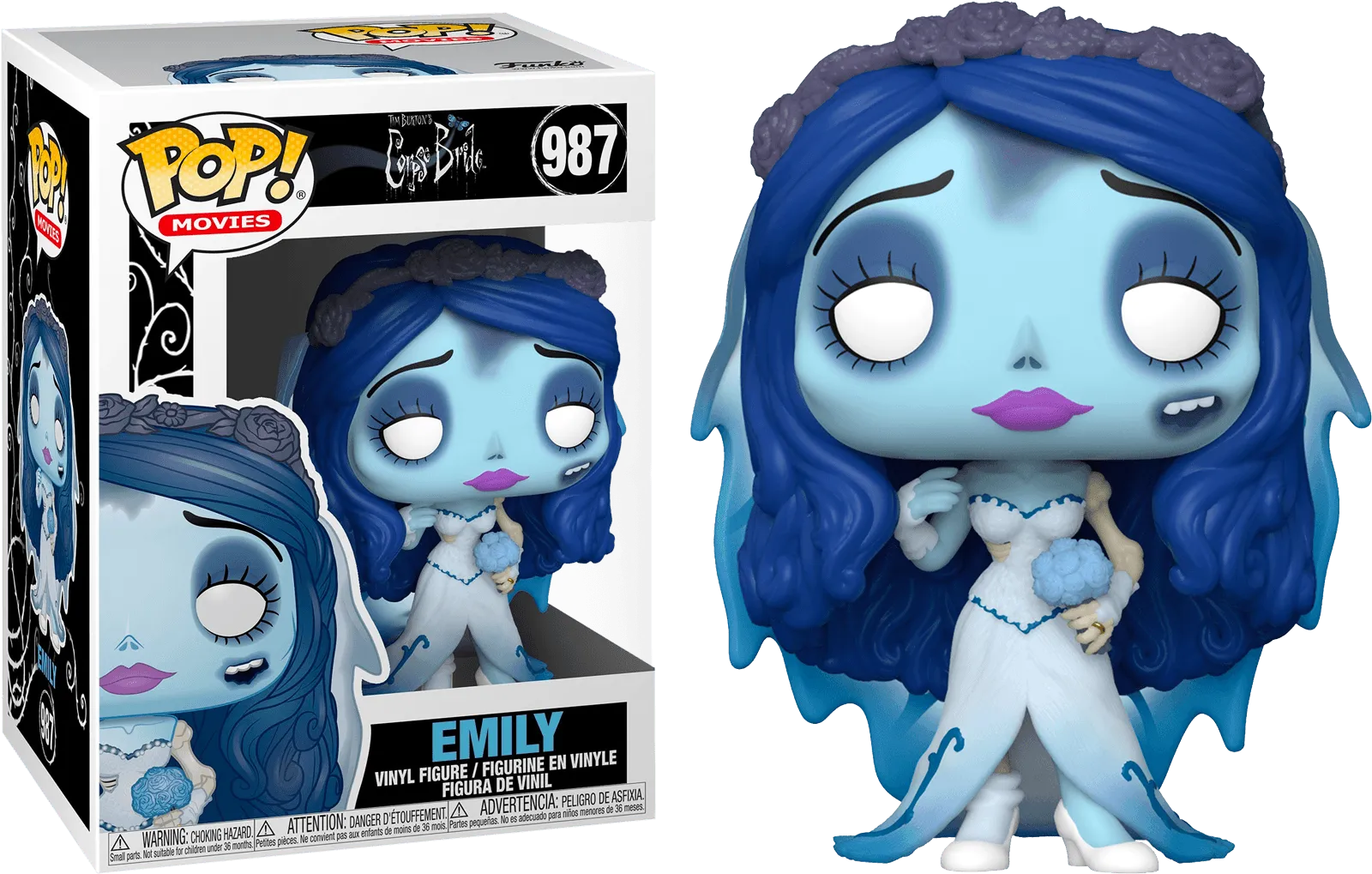 FUN49046 Corpse Bride - Emily Pop! Vinyl - Funko TBA - Titan Pop Culture