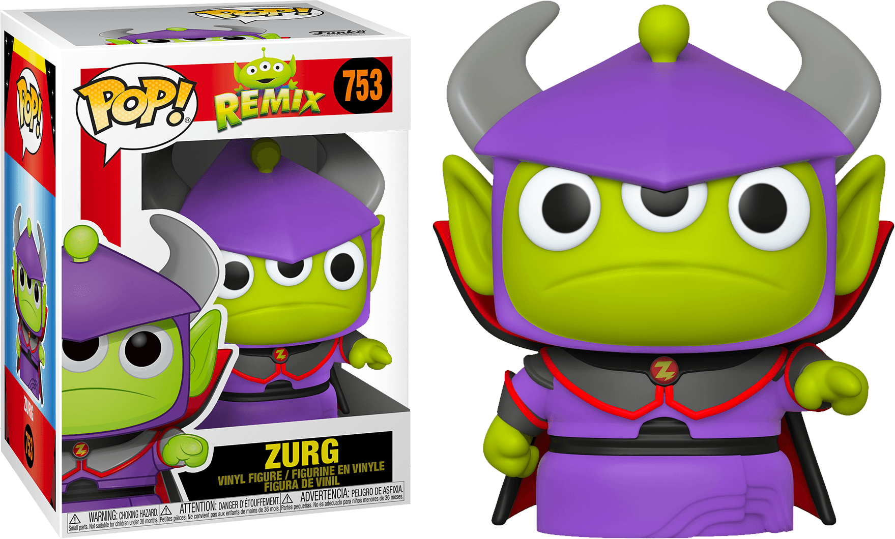 FUN49088 Pixar - Alien Remix Zurg Pop! Vinyl - Funko - Titan Pop Culture