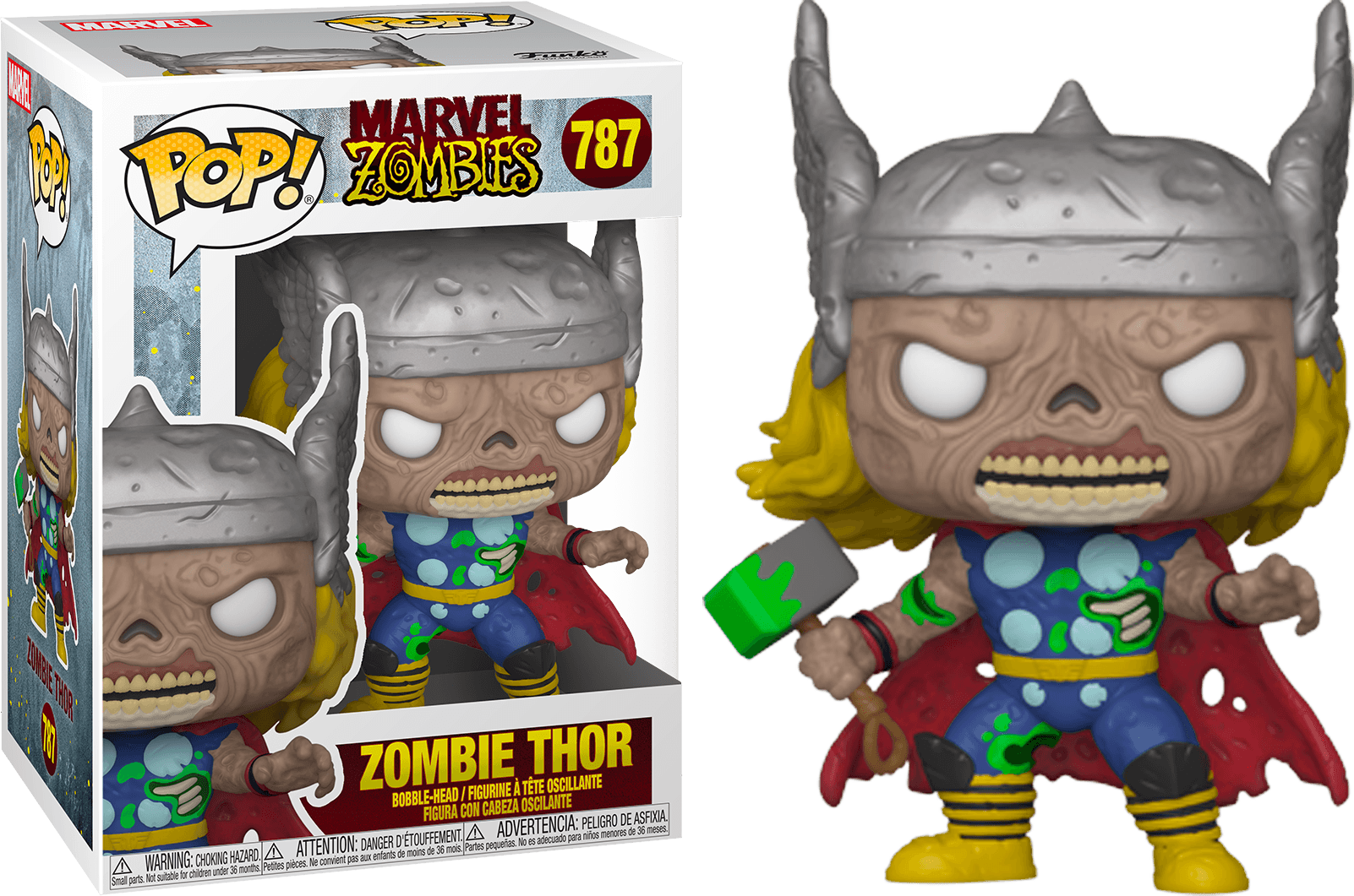 FUN49127 Marvel Zombies - Thor Pop! Vinyl - Funko - Titan Pop Culture