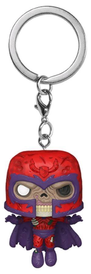 FUN49130 Marvel Zombies - Magneto Pocket Pop! Keychain - Funko - Titan Pop Culture