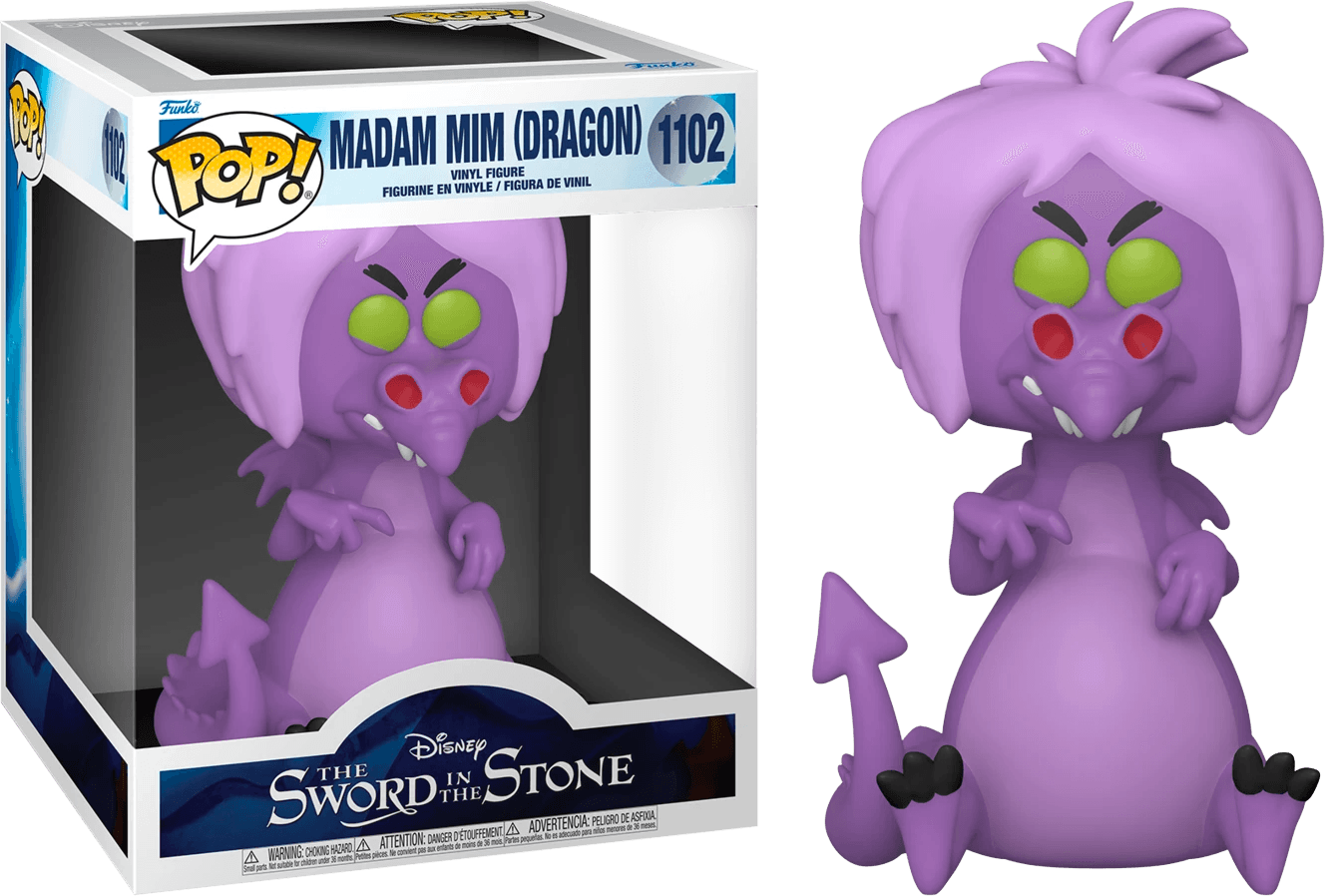 FUN49160 The Sword in the Stone - Mim as Dragon (with chase) 6" Pop! Vinyl - Funko - Titan Pop Culture