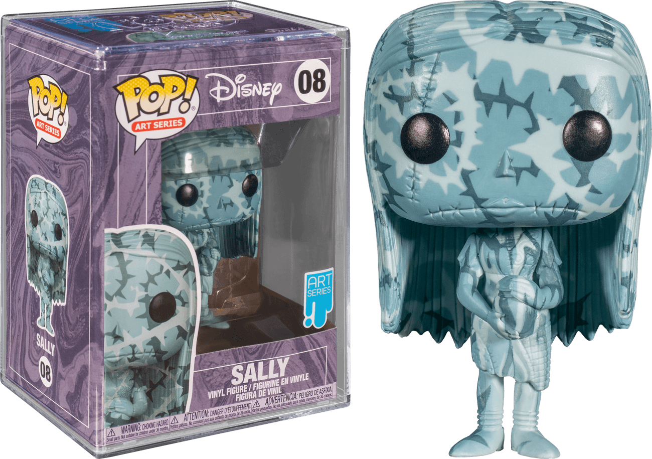 FUN49301 The Nightmare Before Christmas - Sally (Artist Series) Pop! Vinyl with Protector - Funko - Titan Pop Culture