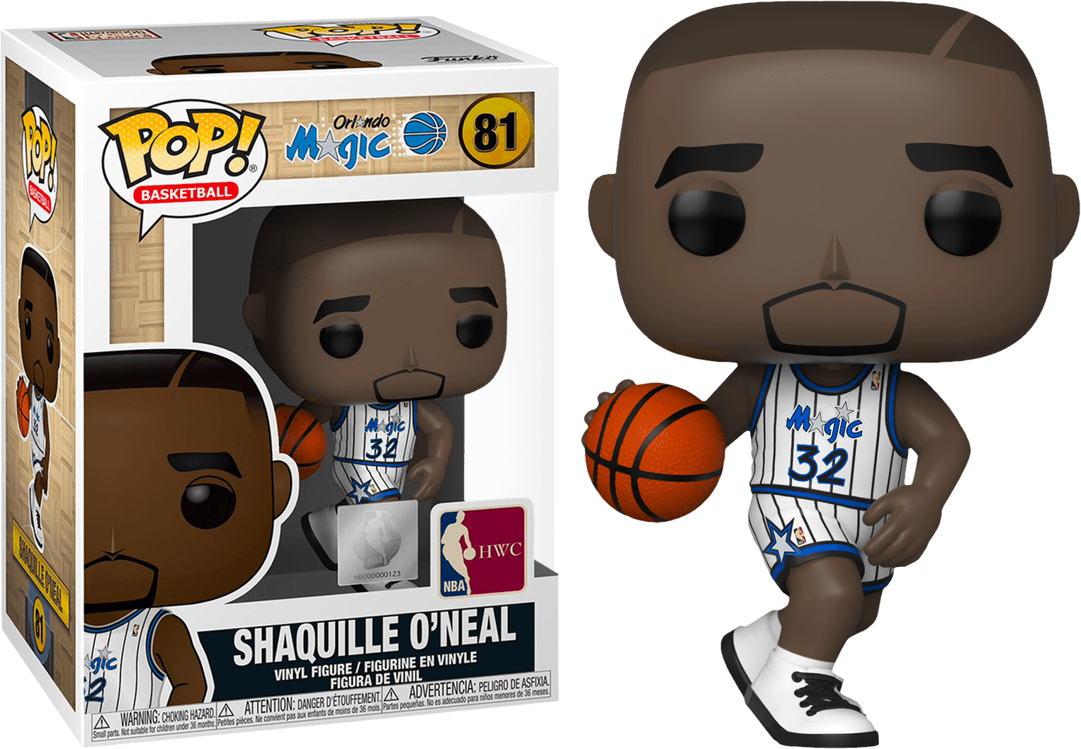 FUN49304 NBA Legends - Shaquille O'Neal (Magic Home) Pop! Vinyl - Funko TBA - Titan Pop Culture