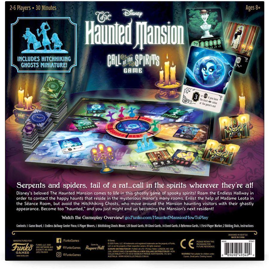 FUN49349 Haunted Mansion - Call of the Spirits Board Game - Funko - Titan Pop Culture