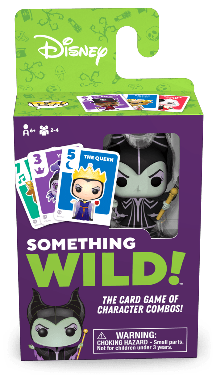 FUN49356 Disney Villains - Something Wild Card Game - Funko - Titan Pop Culture