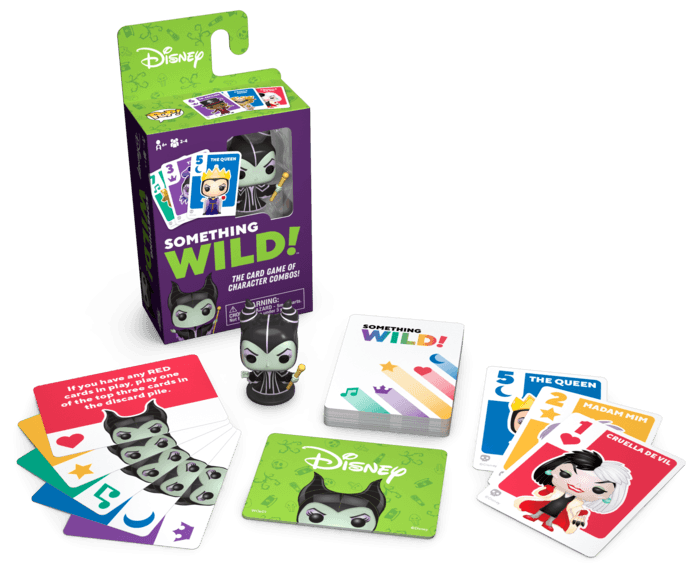 FUN49356 Disney Villains - Something Wild Card Game - Funko - Titan Pop Culture