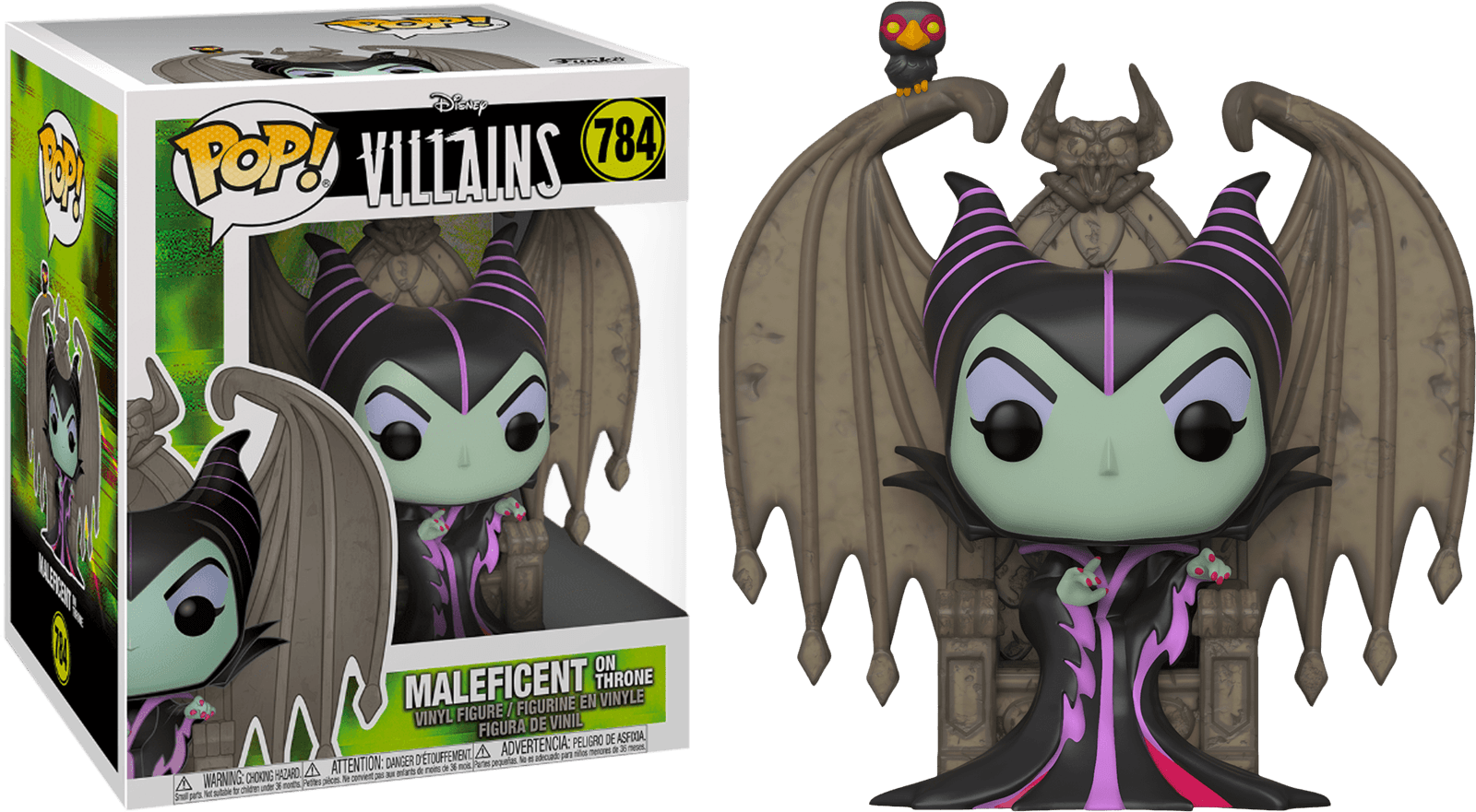 FUN49817 Sleeping Beauty - Maleficent on Throne Pop! Deluxe - Funko - Titan Pop Culture