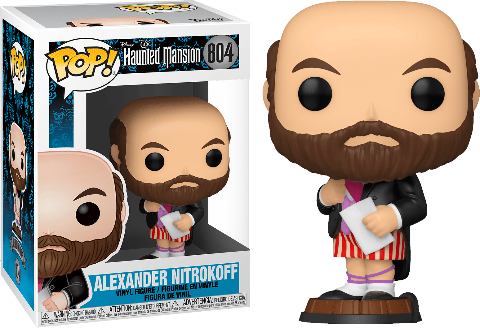 FUN49935 Haunted Mansion - Alexander Nitrokoff (With Chase) US Exclusive Pop! Vinyl [RS] - Funko - Titan Pop Culture