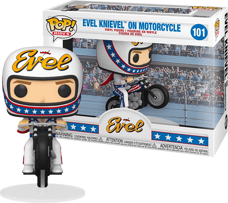 FUN49942 Evel Knievel - Evel Knievel Motorcycle Pop! Ride - Funko - Titan Pop Culture