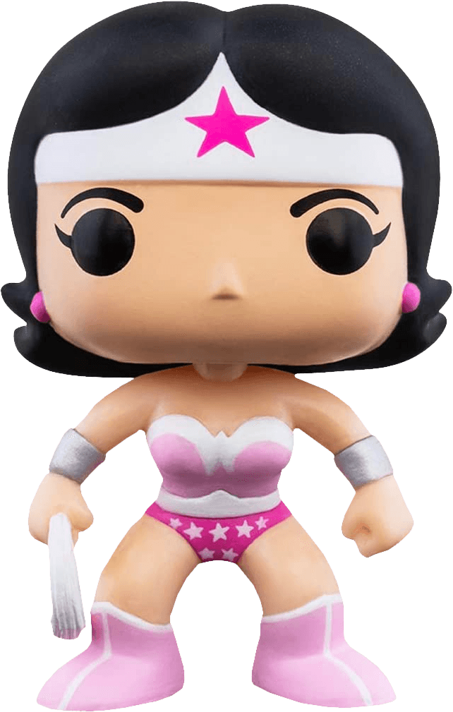 FUN49989 Wonder Woman - Wonder Woman Breast Cancer Awareness Pop! Vinyl - Funko - Titan Pop Culture