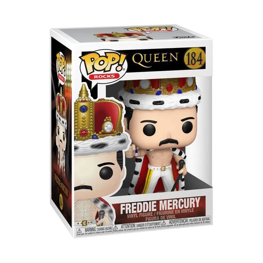 FUN50149 Queen - Freddie Mercury King Pop! Vinyl - Funko TBA - Titan Pop Culture