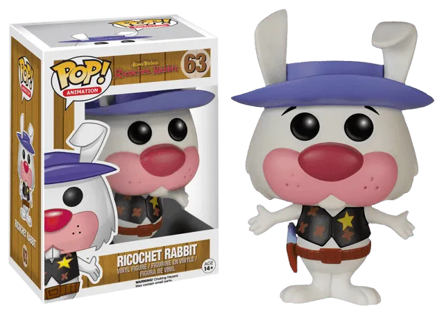 FUN5030 Hanna Barbera - Ricochet Rabbit Pop! Vinyl - Funko - Titan Pop Culture