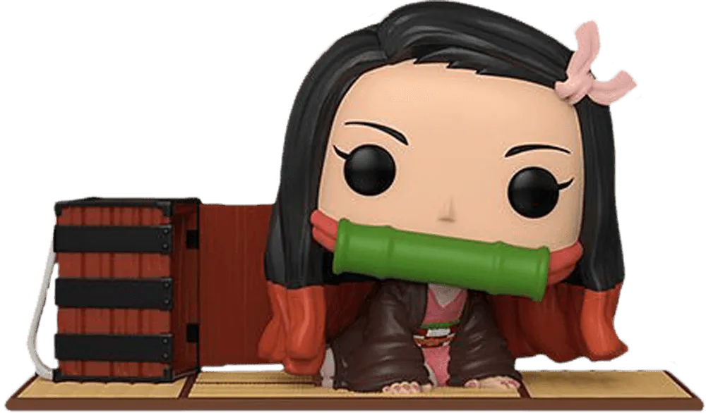 FUN50346 Demon Slayer - Mini Nezuko In Box US Exclusive Pop! Deluxe [RS] - Funko - Titan Pop Culture