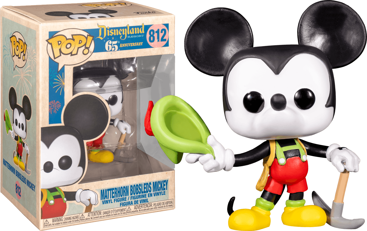 FUN50374 Disneyland 65th Anniversary - Mickey In Lederhosen Pop! Vinyl - Funko - Titan Pop Culture